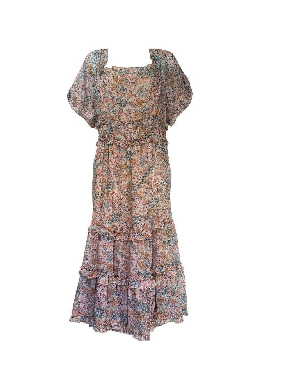 Anthropologie Love The Label Waterlily Dress Size M